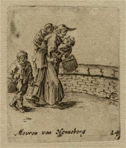 Mevrou van Henneberg. NL-HlmNHA 1477 53011648