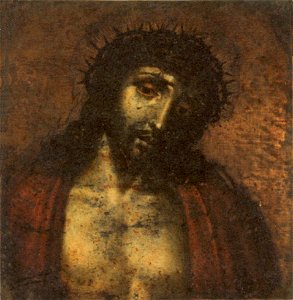 Mexican oil paint on copper retablo, 17th century, El Paso Museum of Art