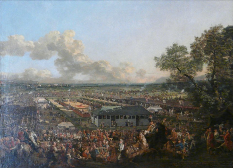 National Museum in Poznan - Election of Stanislaw II August of Poland at Wola in 1764