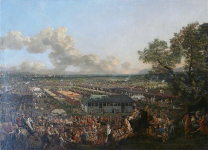National Museum in Poznan - Election of Stanislaw II August of Poland at Wola in 1764