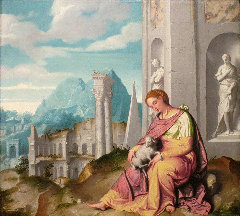 St. Agnes by Giovanni Battista Moroni, Columbus Museum of Art