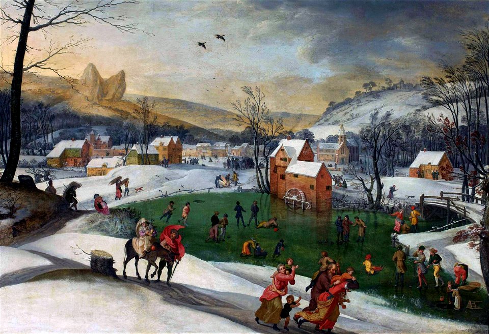 Mostaert Winter landscape