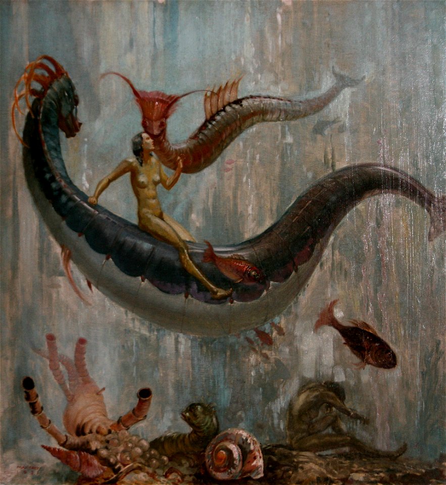 Max Frey Unterwasserszene 1931