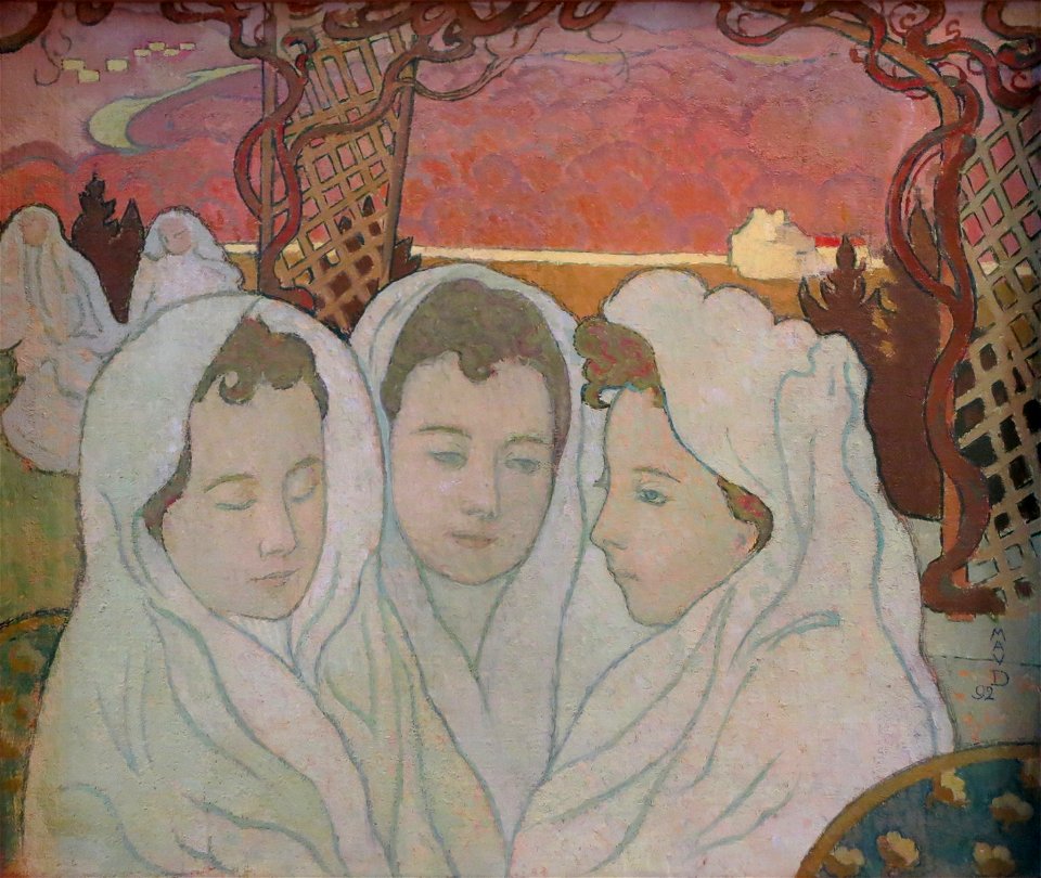 MauriceDenis-TriplePortraitDeMartheFiancee