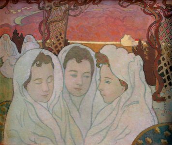 MauriceDenis-TriplePortraitDeMartheFiancee