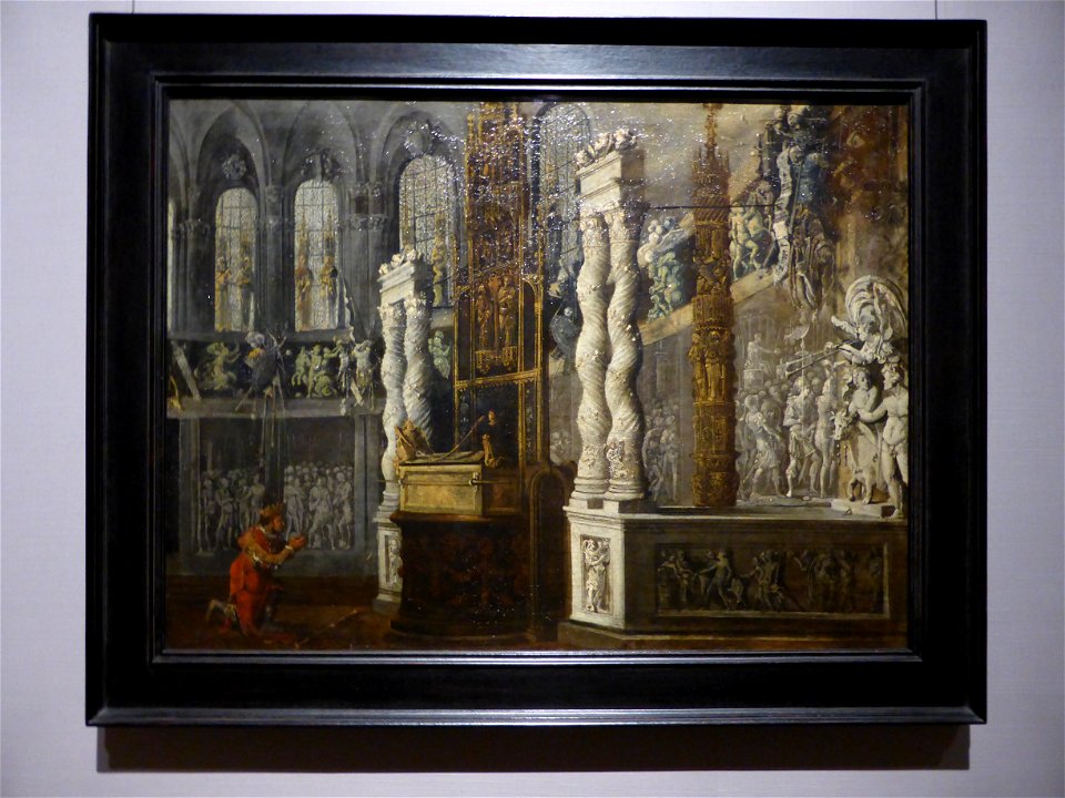 Nomé, Francois — Salomo im Tempel