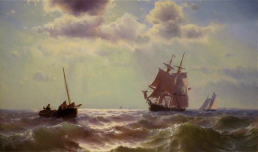 Maurice Frederick Hendrik de Haas - 'Summer Light on the Sea', High Museum