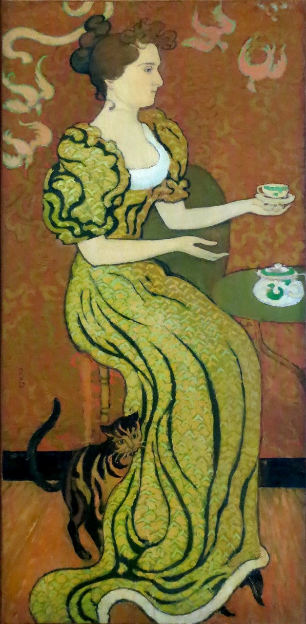 MauriceDenis-MadameRansonAuChat