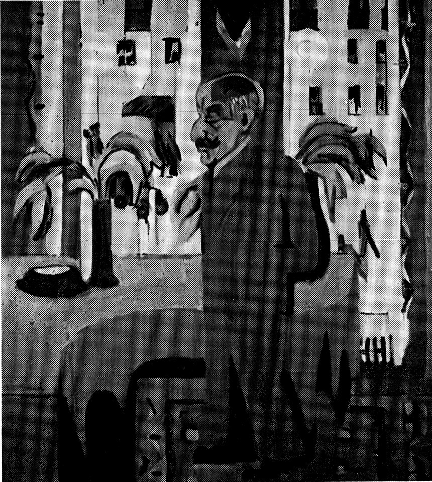 Max Liebermann von Ernst Ludwig Kirchner 1926