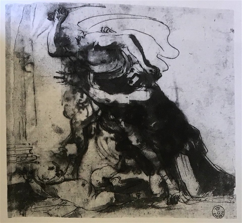 Massacre des Innocents - Gabinetto dei Disegni e delle Stampe uffizi No 884E