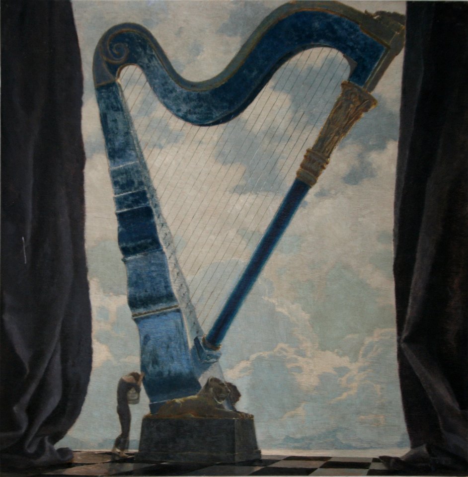 Max Frey - Harfe 1932