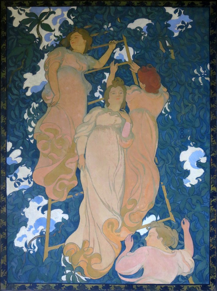 MauriceDenis-LEchelleDansLeFeuillage