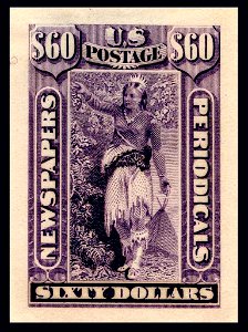 Newspaper Periodical stamp $60 1894 issue