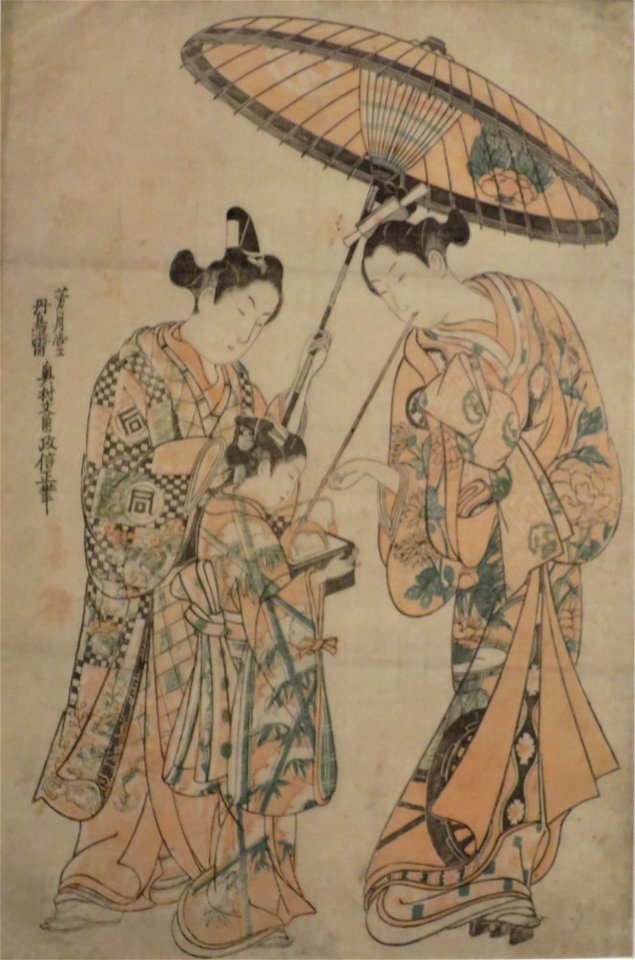 Segawa Kikujiro I and Sanogawa Ichimatsu I by Okumura Masanobu