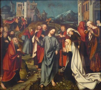 Martin Schaffner - Abschied Christi von seiner Mutter 1507