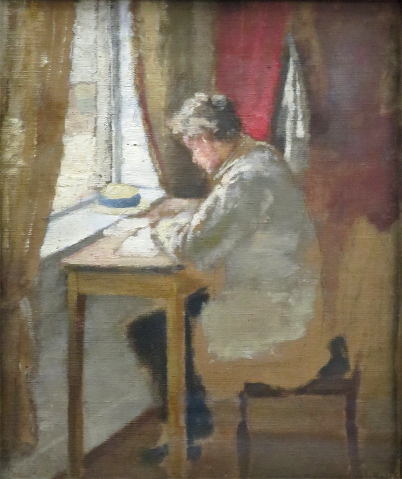 'Andreas by the Window' by Edvard Munch, Bergen Kunstmuseum