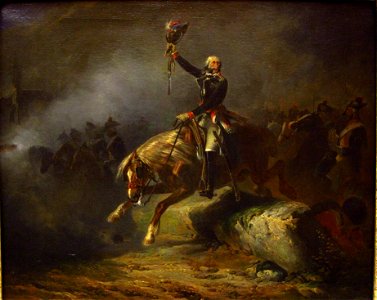 Nicolas Toussaint Charlet - Le conventionnel Merlin de Thionville à l'armée du Rhin (1843)