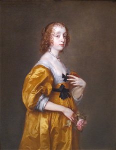 Mary Villiers, Lady Herbert of Shurland by Anthony van Dyck, Timken Museum of Art