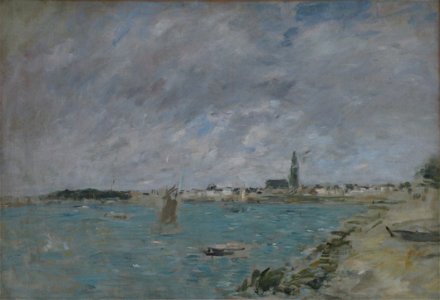 MuMA - Boudin - Le Croisic, vue générale, prise de Pembron