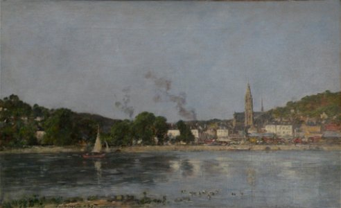 MuMA - Boudin - La Seine, Caudebec-en-Caux