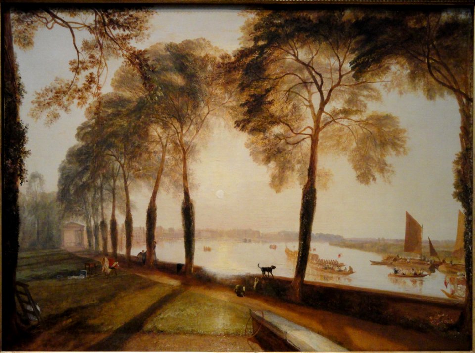 Mortlake Terrace by Joseph Mallord William Turner, 1827, oil on canvas - National Gallery of Art, Washington - DSC00013