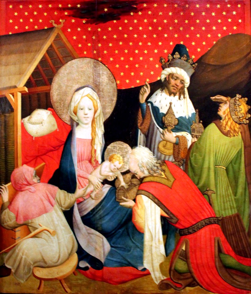 1426 Meister Francke Die Anbetung der Könige anagoria