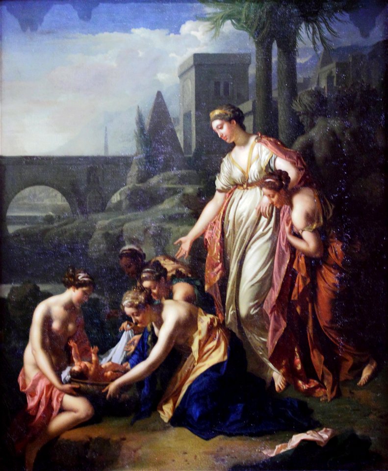Moïse sauvé des eaux by Adrian van der Werff