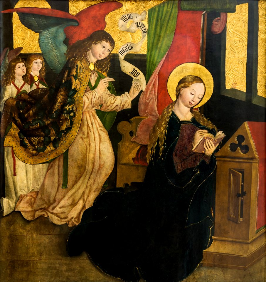 Meister von Seitenstetten - Maria Verkündigung
