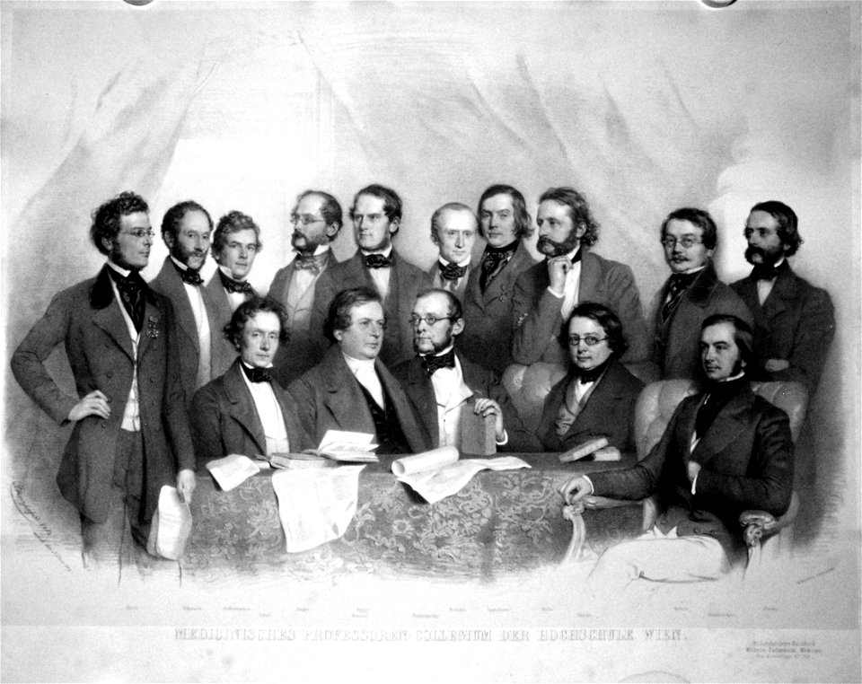Medizinisches Professoren-Collegium Prinzhofer Litho