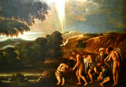 El bateig de Crist, Pedro Orrente, Museu de Belles Arts de València