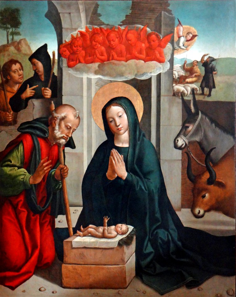Musée du Louvre - Juan Correa de Vivar - La Nativité
