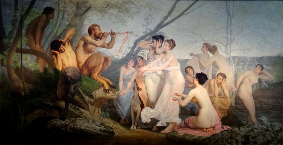 Nymphes et Satyres 1888 Charles Édouard Delort