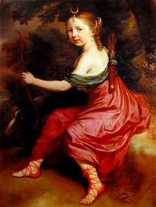 Mytens Young girl as Diana
