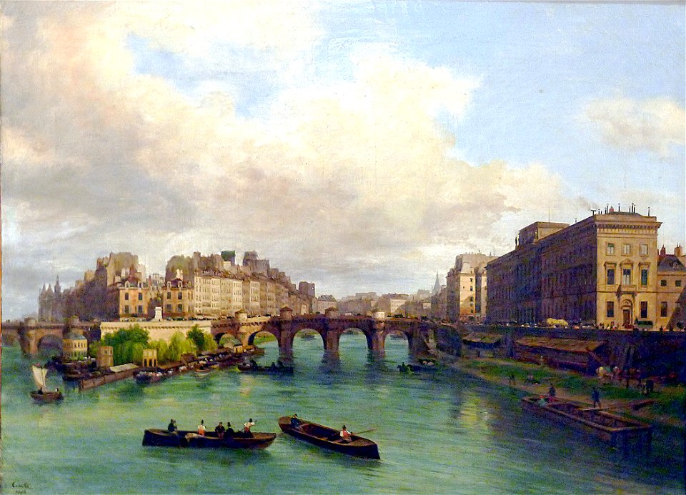 P1140343 Carnavalet Canella le Pont-Neuf la Monnaie le quai de Conti rwk