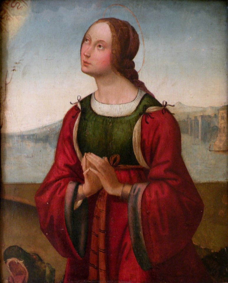 MuMA - Costa - Sainte Marguerite en prière