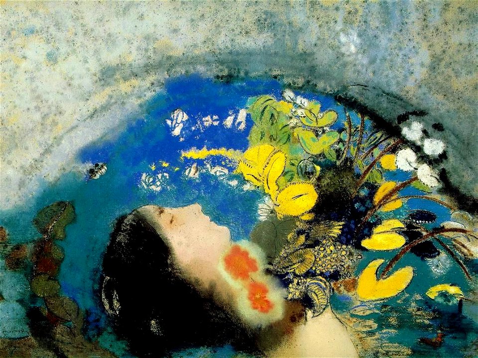 Odilon Redon - Ophelia