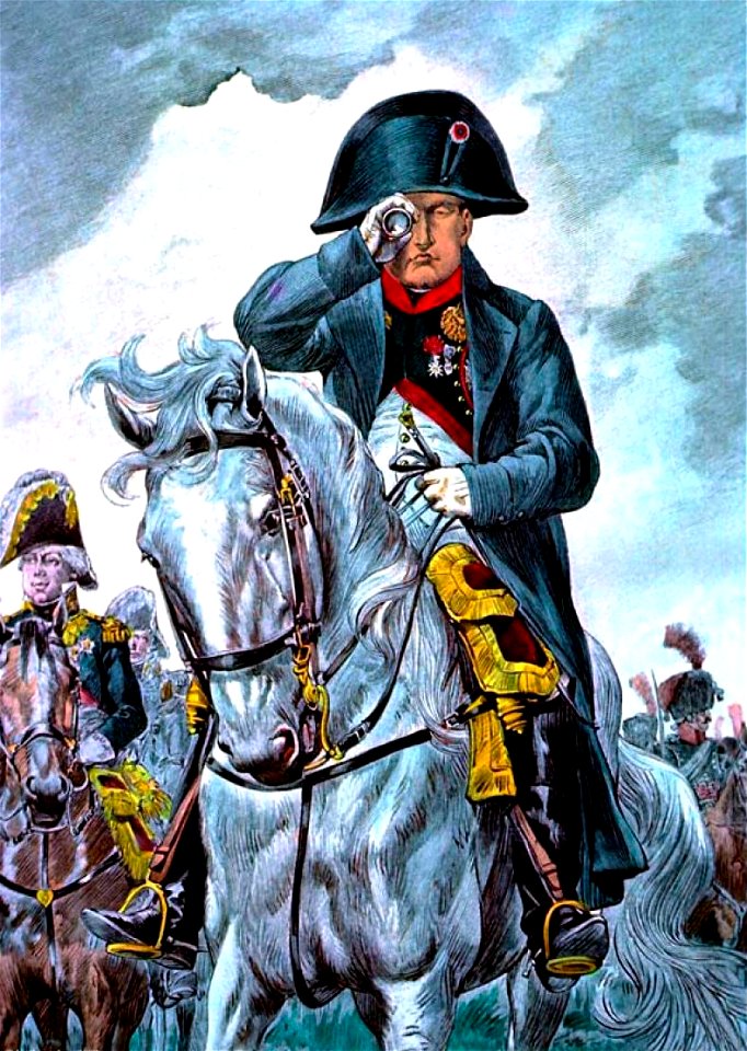 Napoléon sur le champ de bataille - Traditional visual art