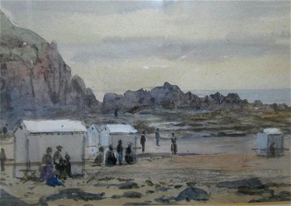 On the sands Grandville by Frances C. Fairman