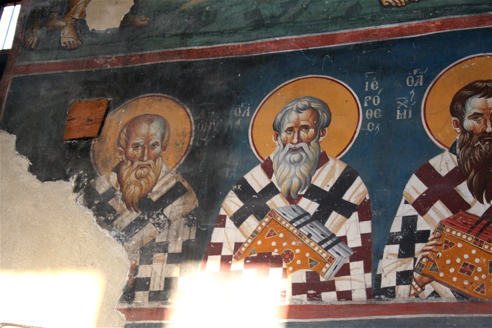 Paintings in the Church of the Theotokos Peribleptos of Ohrid 0410