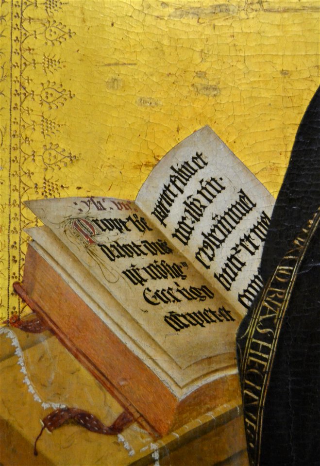 Museu de Belles Arts de València, anunciació de Jacomart, llibre