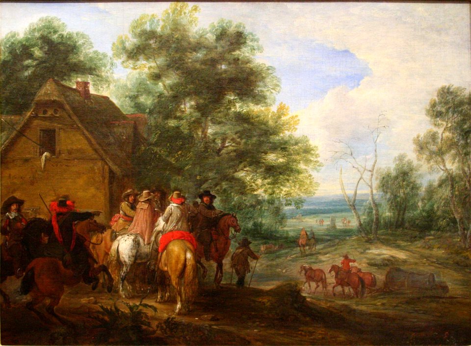 Meulen-Halte de cavaliers