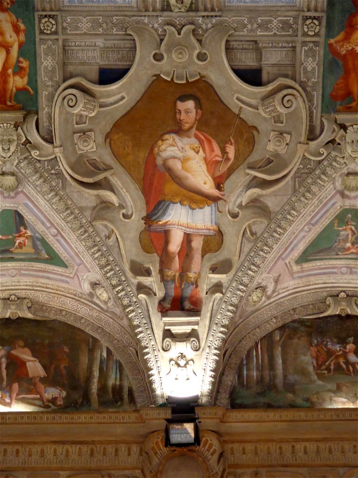 Palazzo della Meridiana Salone Cambiaso Figura 2