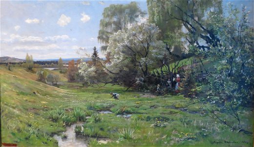 'From Ringerike' by Gerhard Munthe, Bergen Kunstmuseum