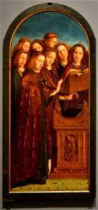 Michiel Coxie (1499-1592) Kopie van een luik (Heilige Maagd 1557-58) van de Aanbidding van het Lam Gods door Hubert en Jan van Eyck - MSK Gent 3-02-2020