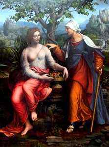 1520 Melzi Vertumnus und Pomona anagoria