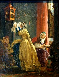 Menzel Adolph Boudoir@Kunsthalle Hamburg