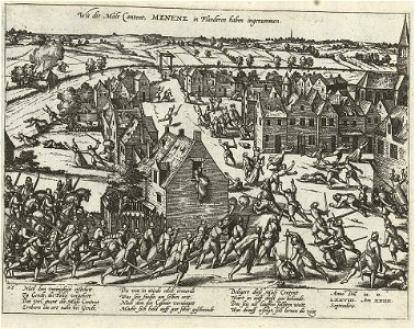 Menen veroverd door de Malcontenten, 1578