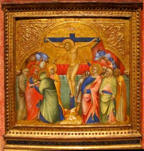 Niccolò di Giacomo da Bologna, Attrib. - Crucifiction, Tempera & gilding on wood, c. 1370