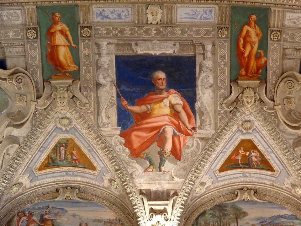 Palazzo della Meridiana Salone Cambiaso Figura 3b