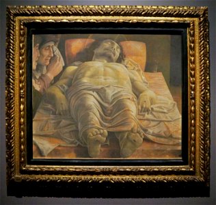 Milan pinacothèque Bramante Lamentation of Christ par Mantegna